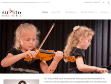 Tablet Screenshot of musikschule-subito.de